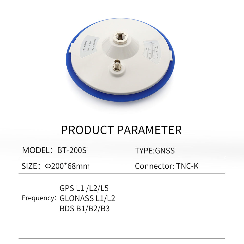 Beitian GNSS Beidou UFO passive transmitting antenna differential measurement calibration GPS four-star full-frequency BT-200S Beitian GNSS Beidou UFO passive transmitting antenna differential measurement calibration GPS four-star full-frequency BT-200S